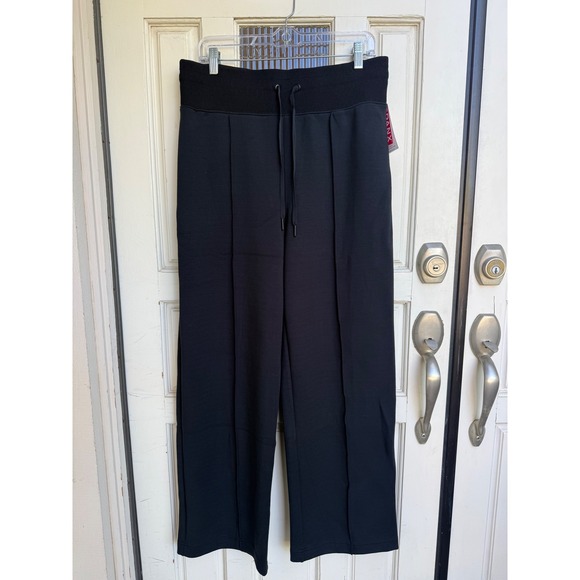 SPANX Pants - Spanx AirEssentials Luxe Straight Leg Pant Very Black Womens Size XL NWT